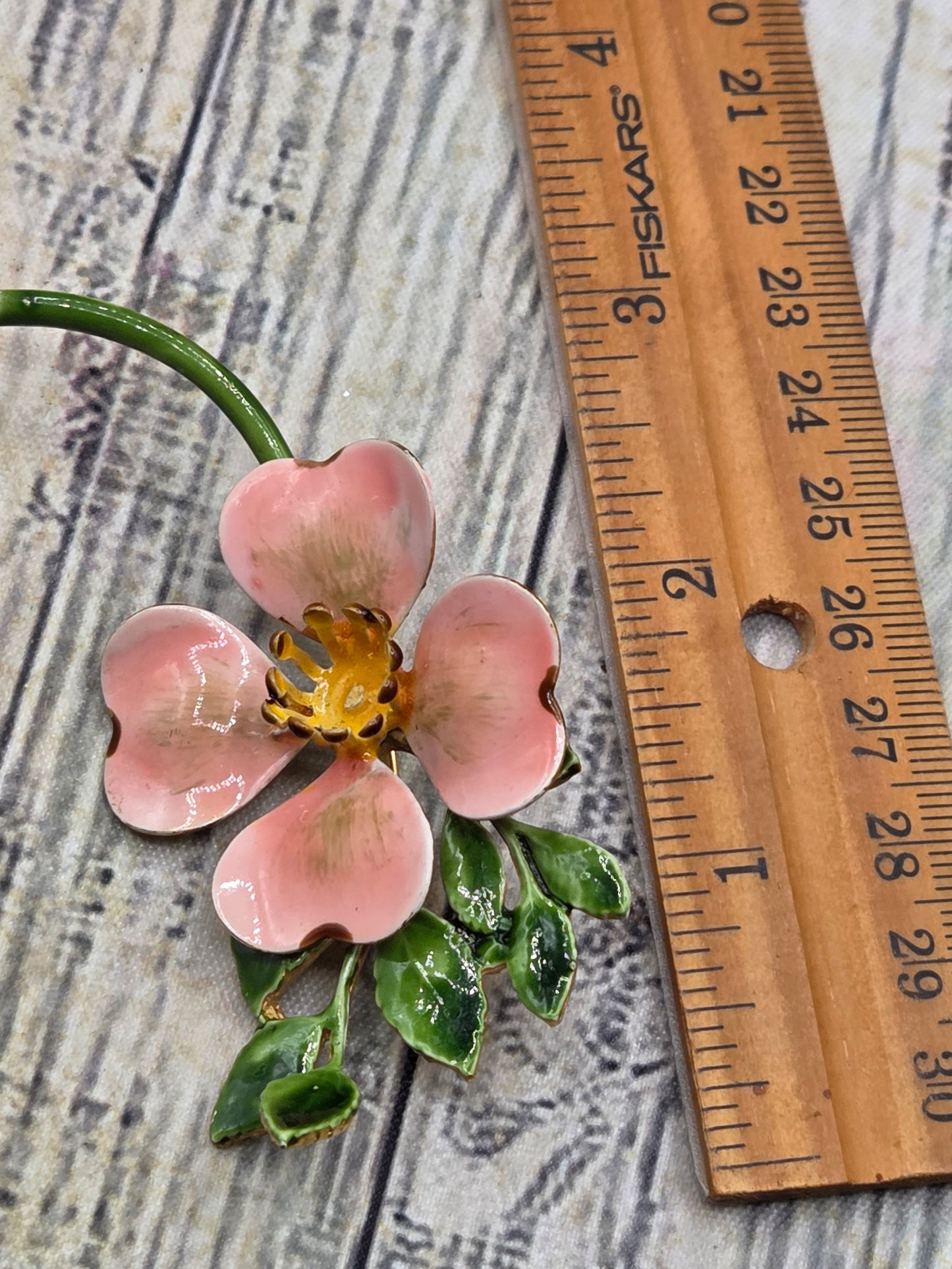 Vintage Original by Robert Dogwood Flower Brooch
