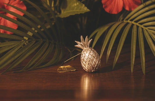 Vintage Trifari Pineapple brooch original Tag intact Stunning